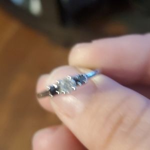 Diamond and Sapphire ring